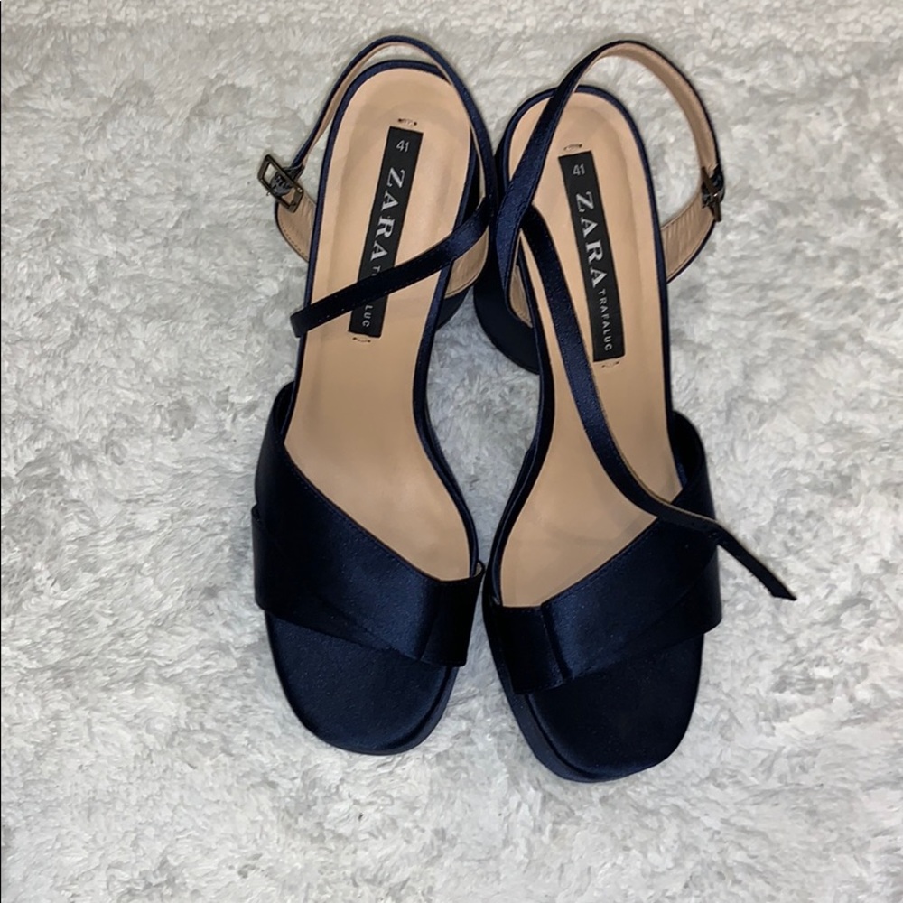 Zara platform heels.